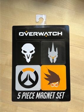 Blizzard Entertainment Overwatch 5Pc Magnet Set Collectible 2017